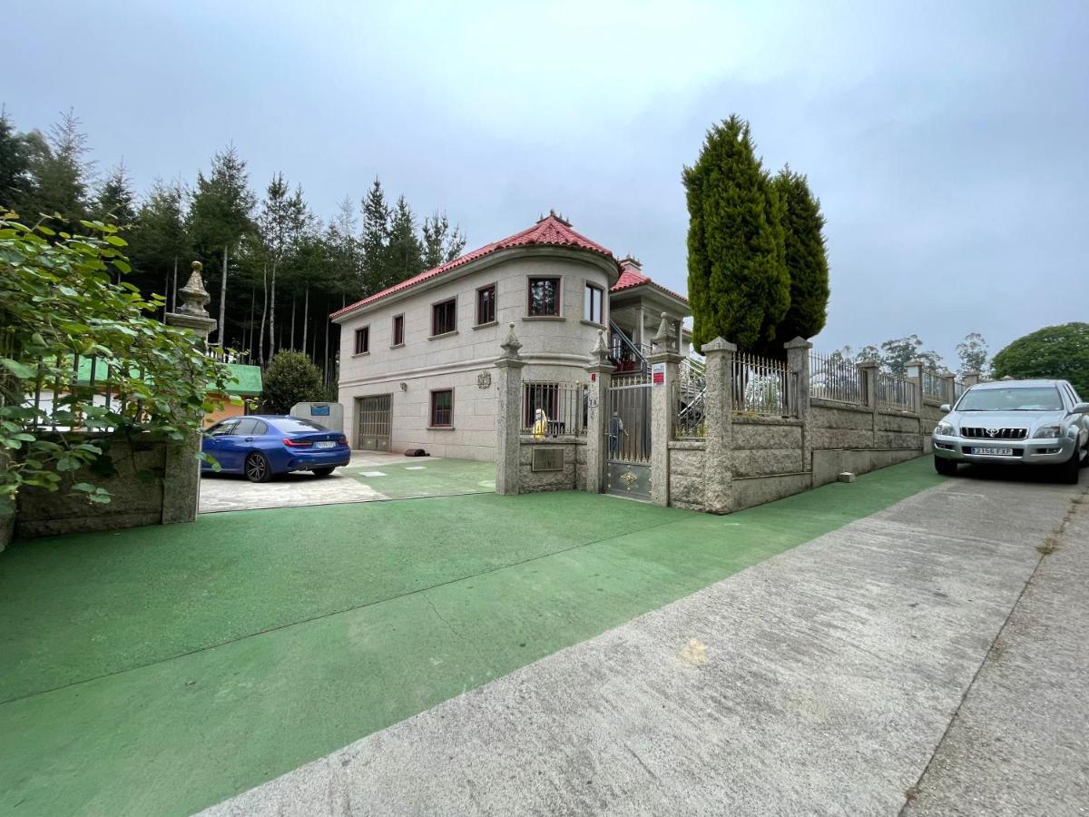 Impresionante Casa Con Parcela En La Naturaleza A Coruña Exteriör bild