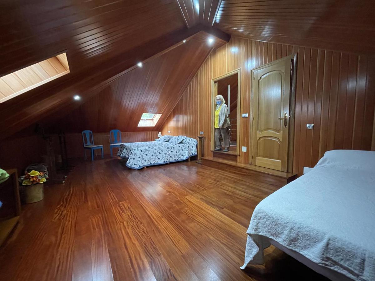 Impresionante Casa Con Parcela En La Naturaleza A Coruña Exteriör bild